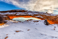 Canyonlands-Mesa Arch Snow